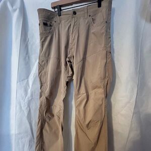 Men's KUHL Tan Mountain Pants Size 34x32